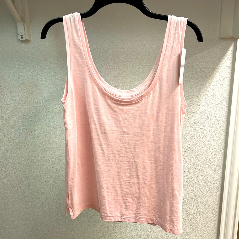 J Crew Brand new light pink Tank Top. Size small.